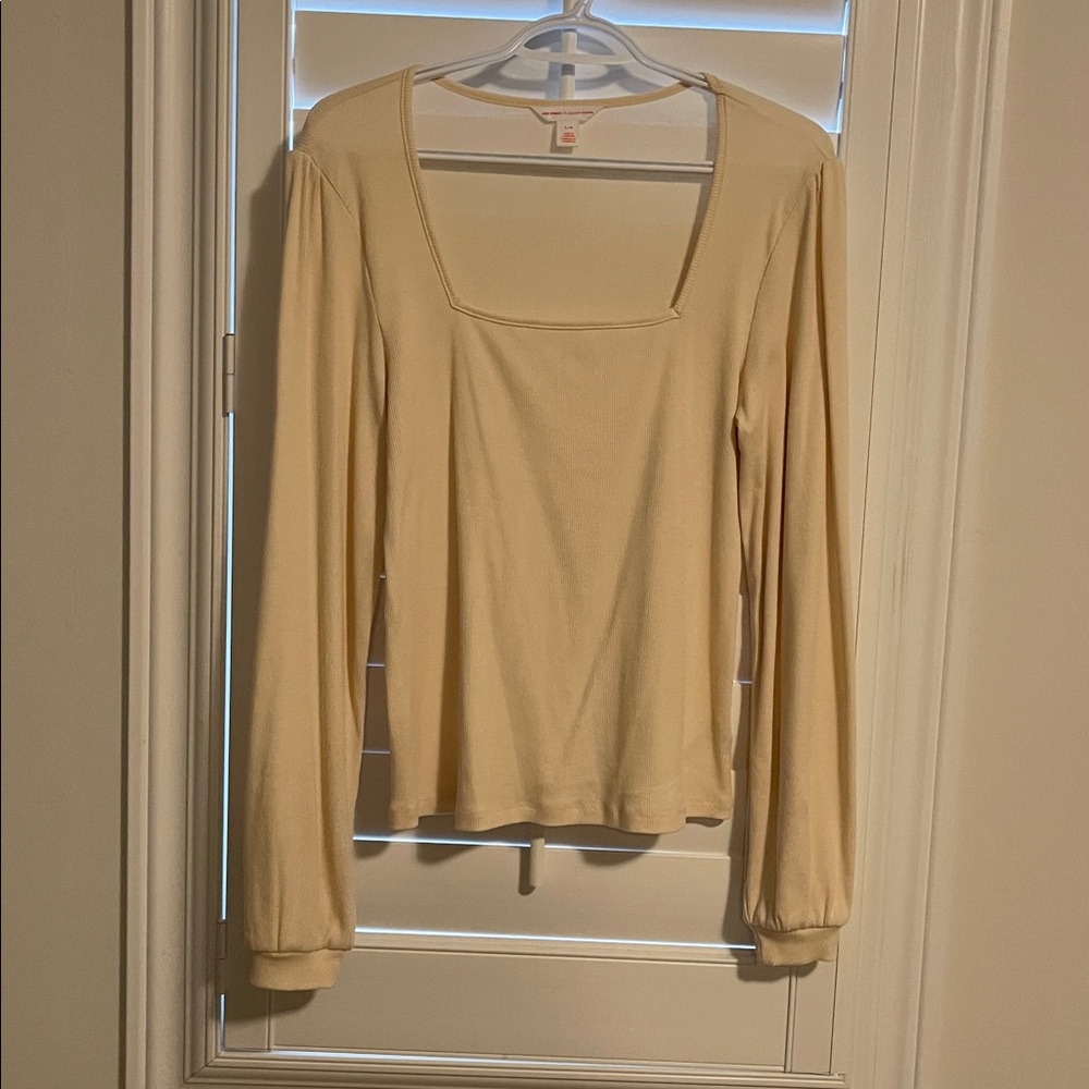 Joe Fresh X Jillian Harris Cream Long Sleeve